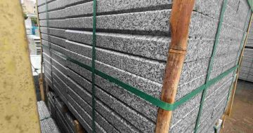 广东芝麻白楼梯踏步室外