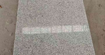 广东芝麻白光面毛板