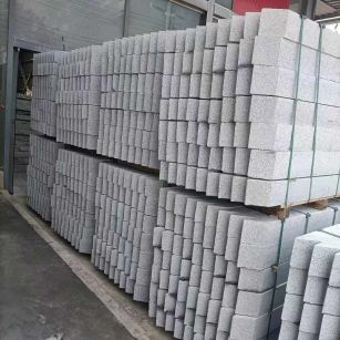 广东芝麻白树围石 树池