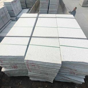 广东芝麻白毛板，石材毛板