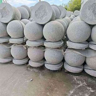 广东圆球石球挡车球